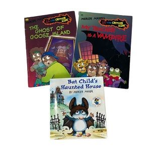 Lot of 3 Mercer Mayer | Teacher Vampire, Ghost Goose Island, Haunted House